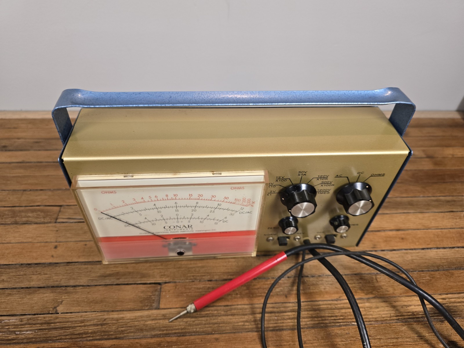 Conar Instruments Conar Instruments Model 212 Volt Ohm Meter - Vintage Electronics Nice ...