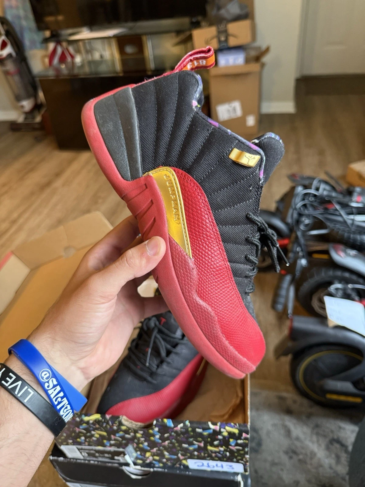 Taglia 8 Jordan 12 Low SE 'Super Bowl'