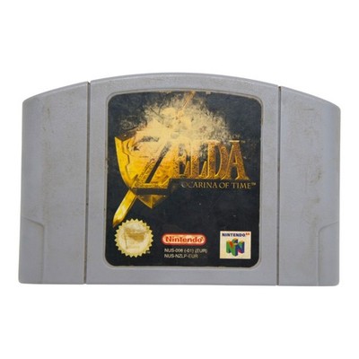 Zelda Ocarina of Time   N64   Nur Modul   Funktioniert   Stark gebraucht  