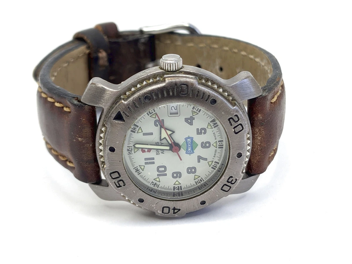 Swiss Army Brand Officer Womens Watch 30mm Date 100M SS New Battery 6.75\