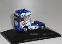 "Herpa 110389 H0 Daf Xf 105 Ssc Zugmaschine \"Nugget\" NEU-OVP"