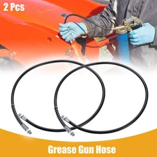 2pcs 39" Universal 1/8" NPT Grease Gun Flex Hose Flex Grease Hose Extension