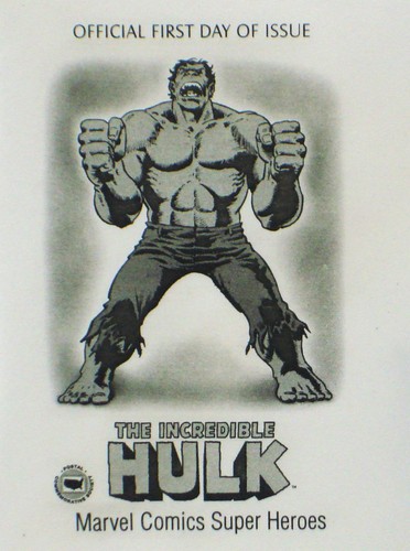 Incredible Hulk USPS First Day Of Issue Stamp Marvel Comics Super Heroes 2007 - Picture 5 of 6