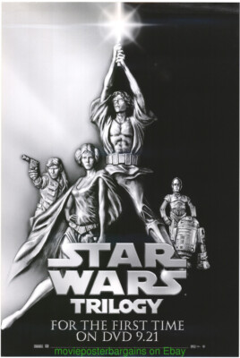 コレクション STAR WARS TRILOGY POSTER BOX LE1600 STAR WARS MOVIE POSTER TRILOGY 2004 ORIGINAL VIDEO ONE SHEET First