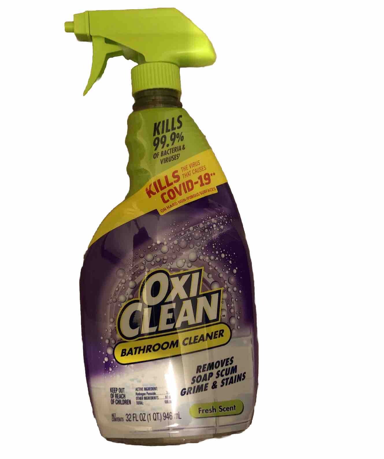OxiClean Bathroom Cleaner Spray Fresh Scent 32 Fl. Oz. 757037000533| eBay