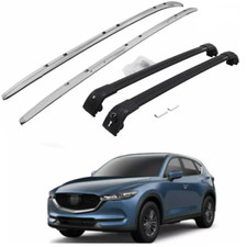 4x For Mazda CX-5 CX5 2017-2024 Roof Rail Rac...
