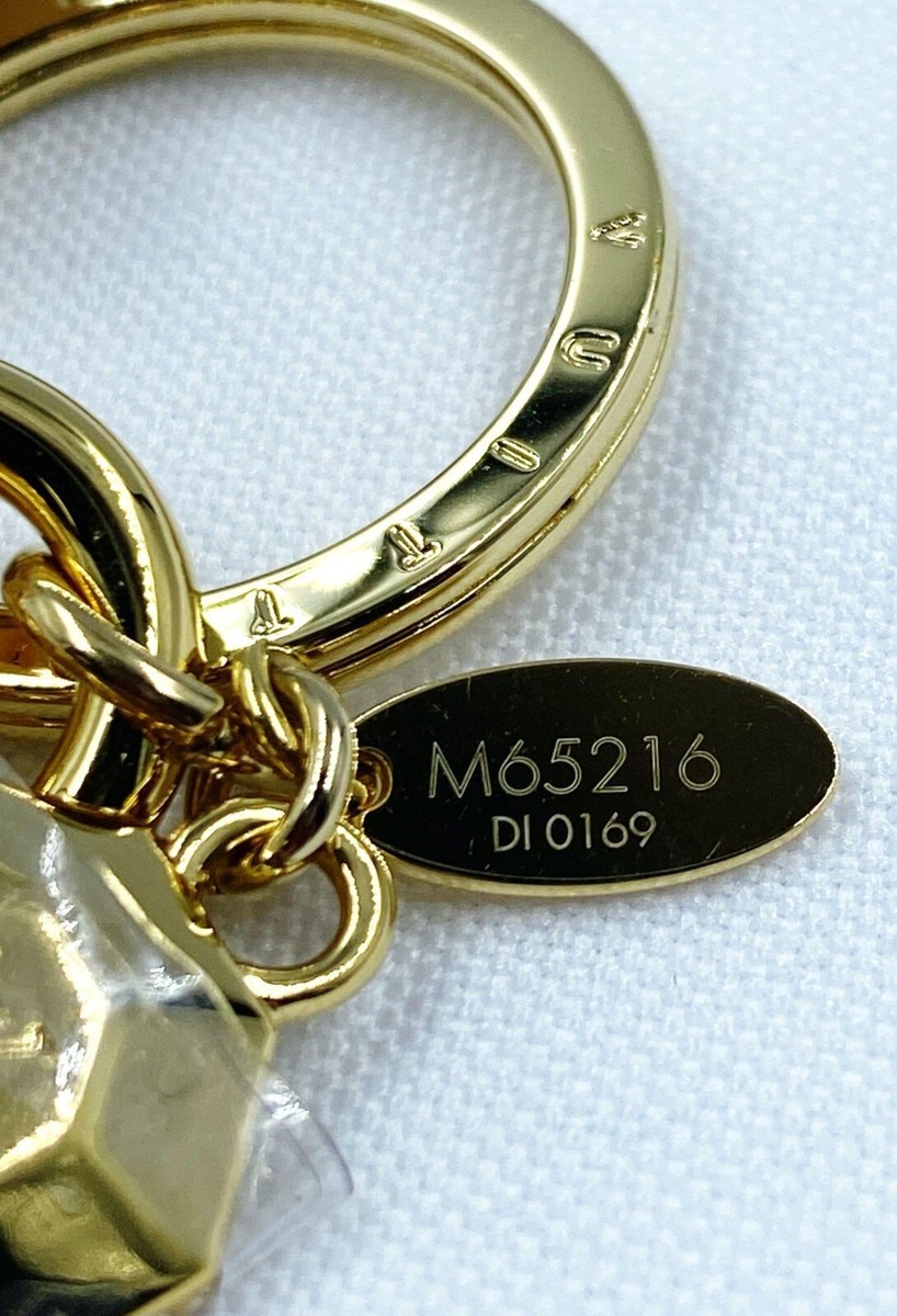 NWT LOUIS VUITTON LV Key Holder M65216 Facettes Gold Bag NWT LOUIS VUITTON LV Key Holder M65216 Facettes Gold Bag