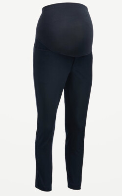 Old Navy Pixie Full Panel Maternity Ankle Pants Straight Size NWT  NavyBlue #G1