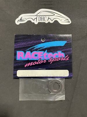 Racetech Vintage RC Car Part # 2023 Notched Diff Rings (2)