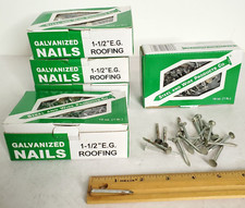 Steel Wire Products Galvanized Roofing Nails 1 1/2" 1.5" - 6 Pounds