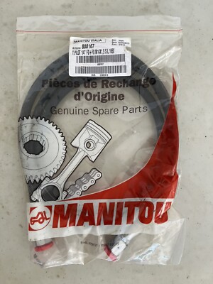 Manitou Italia 880167 ''T.Pilot 1/4'' FD+FD M14X1,5 S L.1660 hydraulic line OEM