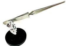 Third Hand Round Base with Cross Locking Tweezers Jewelers Tool