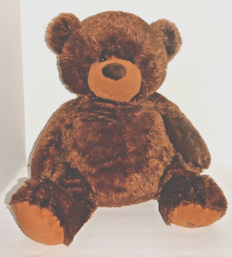 large stuffed brown bear