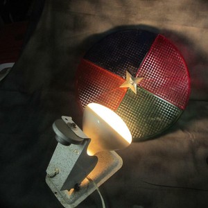 1950 S Motorized Rotating Color Wheel Christmas Lights For Aluminum Tree Repair Ebay