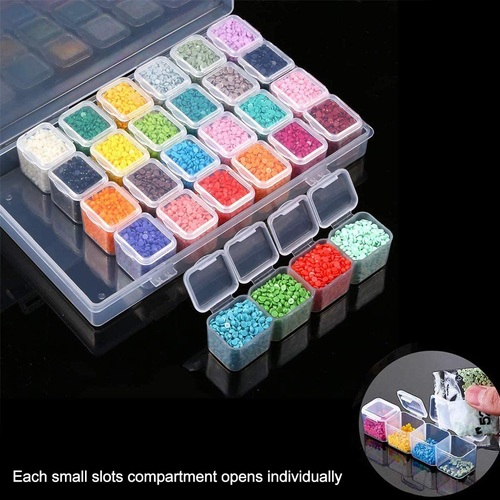 Suptikes 22 Pieces 5D Diamonds Painting Tools and Accessories Kits with