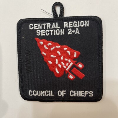 OA CENTRAL REGION SECTION 2-A COUNCIL OF CHIEFS RARE!!