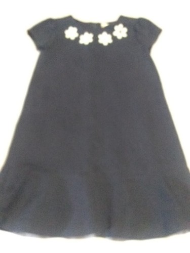 ^Girl's Gymboree Blue Short Sleeve Knee High White Flower School Dress Size 8 LN - Picture 2 of 8