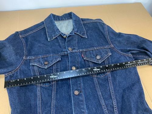 Rare Minty Vintage Big E Levis Denim Jean Type 3 III Work Chore Coat Jacket USA - Picture 12 of 12