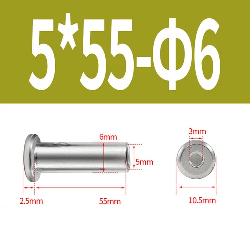 M2 - M10 Sleeve Nuts A2 304 Stainless Flat Head Socket Cap Nut Furniture Joint - Picture 74 of 136