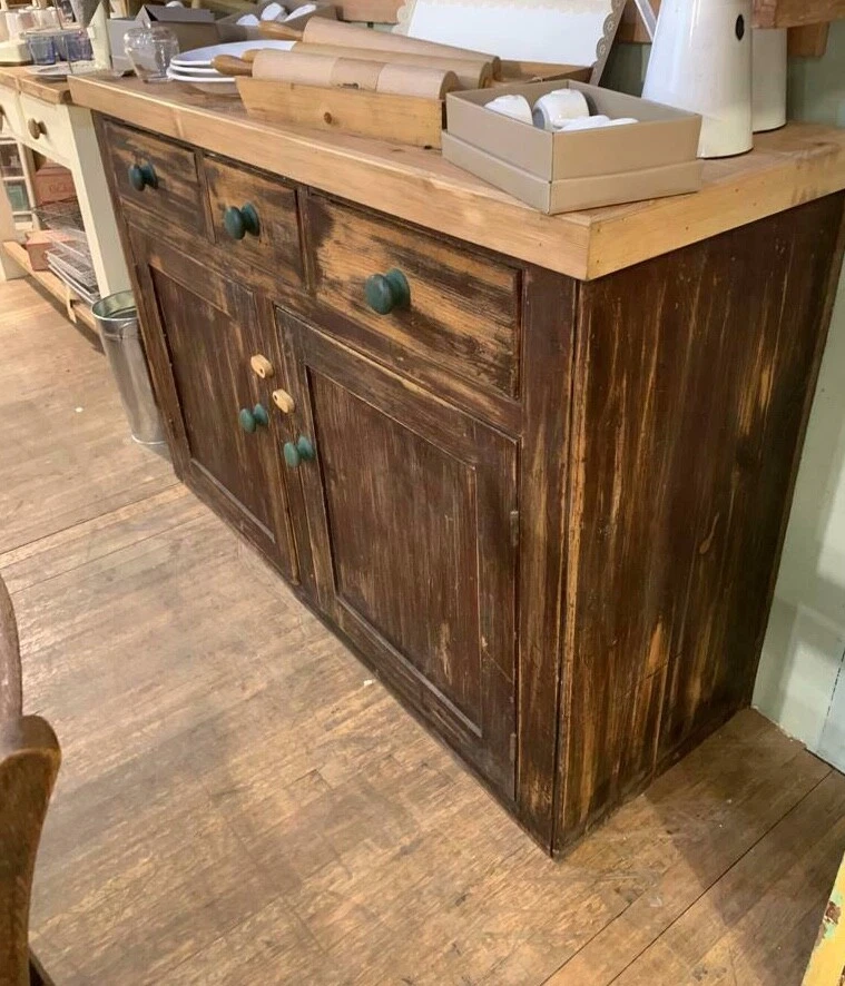 Pine on sale sideboard ebay