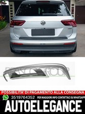 Spoiler Paraurti Prasco Posteriore CON TRACCE PDC SCARICO DOPPIO Per Vw Tiguan