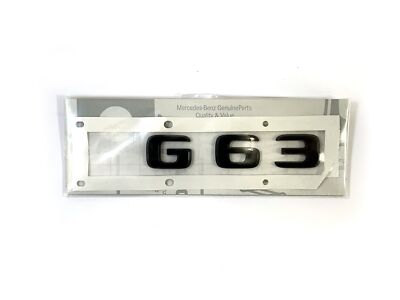 Mercedes-AMG Schriftzug Typo ''G 63'' schwarz  - A4638175200 - W463 G-Klasse