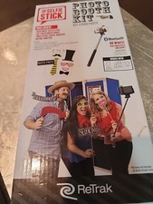 Selfie Bluetooth Stick - Party Photo Booth Kit 30 Props