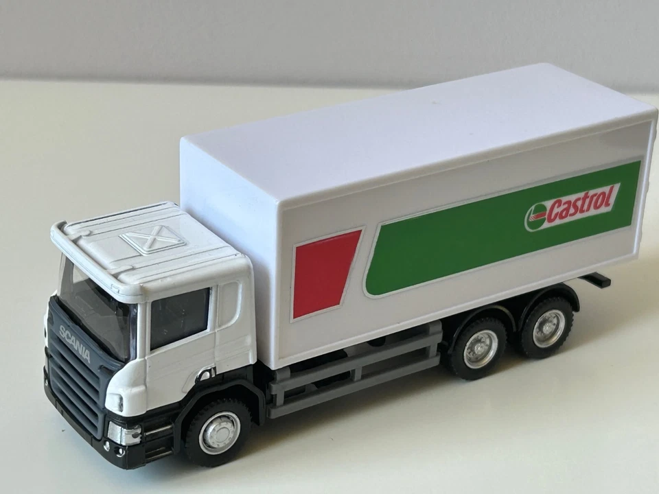 Scania P-Series Castrol Swedish Lorry/Truck Model Diecast Toy RMZ City 1:64 - Image 4 of 4
