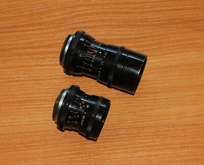 INDUSTAR-50 (3.5/50) RO -51 (2.8/20) Soviet lens for camara INDUSTAR-50 (3.5/50) RO -51 (2.8/20) Soviet lens for camara