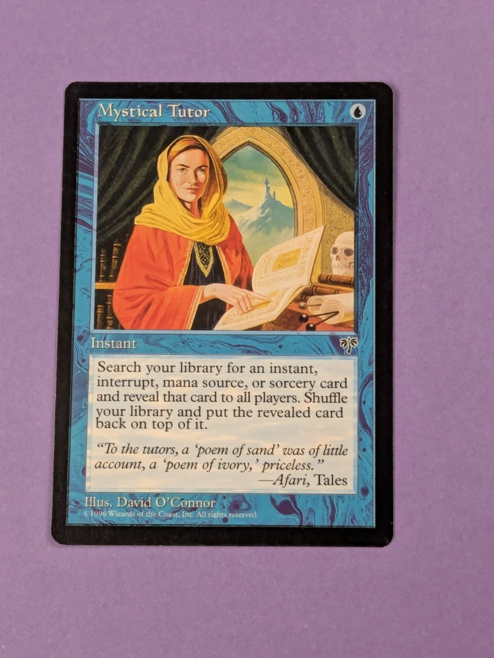 MTG: Magic The Gathering:  Mystical Tutor- Uncommon - Near Mint - Image 2 of 2