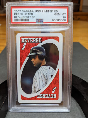 DEREK JETER - 2007 SABABA UNO CARD LIMITED ED. 