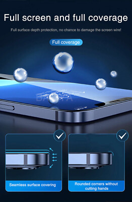Pellicola in Vetro Temperato Ceramic PRIVACY OPACA Flessibile 9D per iPhone 15
