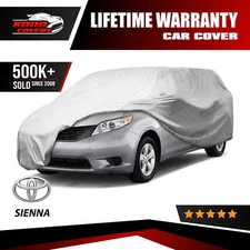 Fits Toyota Sienna 4 Layer Car Cover Fitted Outdoor Water Proof Rain Snow Sun