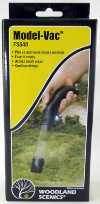 Woodland Scenics FS640 – Aspirateur à Vide Sans Fil Pour Modélisme Ferroviaire