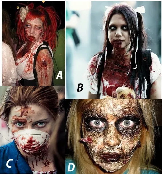 Maquiagem para o Halloween Super Fácil – Zumbi