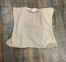 Cupid Waist Cincher Shapewear Corset Nude Beige Large 29-30 Tummy Control