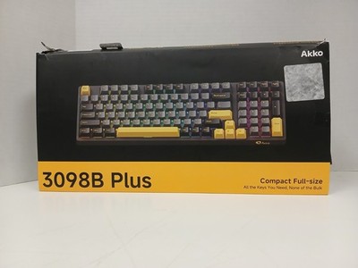 Akko 3098B Plus Multi-Mode Mechanical Keyboard, Black  *NO DONGLE*