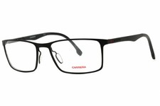 Carrera 8827/V 000300 Matte Black 55mm Eyeglasses New Authentic