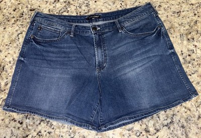 Dear John Denim Shorts Womens 32 Blue Stretch American Classic Jean Shorts