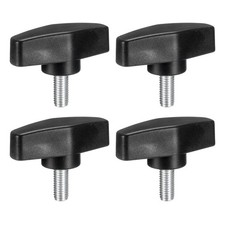 4Pcs Metric Carbon Steel Clamping Screw Knob t Shaped Thumb Screws M8 x 20mm