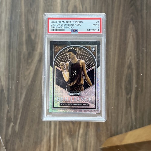 Victor Wembanyama [Mojo] #1 2023 Panini Prizm Draft Picks Brilliance card