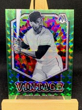 2021 Panini Mosaic Vintage Green #V14 Monte Irvin New York Giants