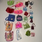 Lot Vintage Barbie mixed of Purses And handbags.