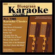 BLUEGRASS KARAOKE - Bluegrass Karaoke, Volume 2 - CD - Karaoke - Excellent