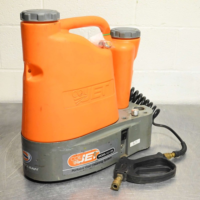 SpeedClean CJ-125 CoilJet Portable HVAC Coil Cleaner W/ Battery 