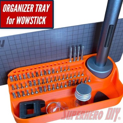 Organizer Tray for Wowstick Electric Screwdriver