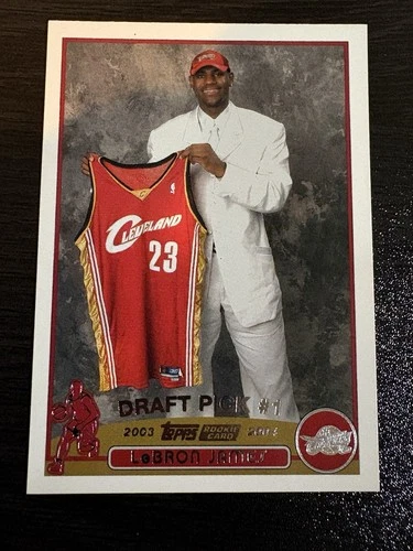 LEBRON JAMES 2003-04 TOPPS #221 ROOKIE RC CAVALIERS Must Have!
