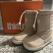 ThirtyTwo Men Moon Walker Snow Boots (11) Ivory