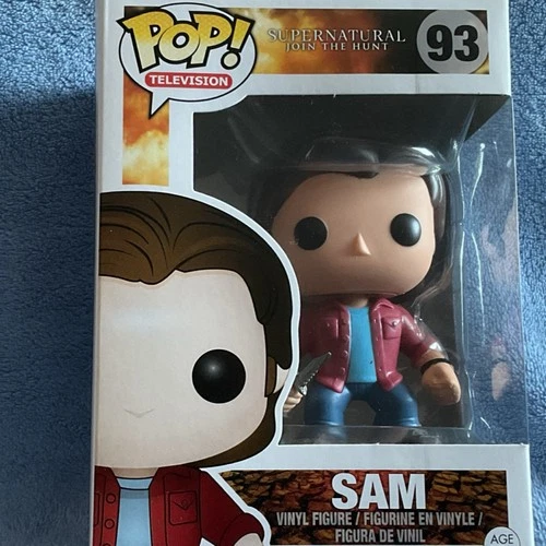 Funko Pop! Vinyl Supernatural Sam #93 Figure Television Original Unopened