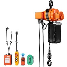 Uimoso Elektrischer Kettenzug 230V 2-in-1 Elektrokettenzug 500kg 1-phasig 6m Hub